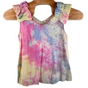 Entro Multicolor Tie-Dye Tank Top
